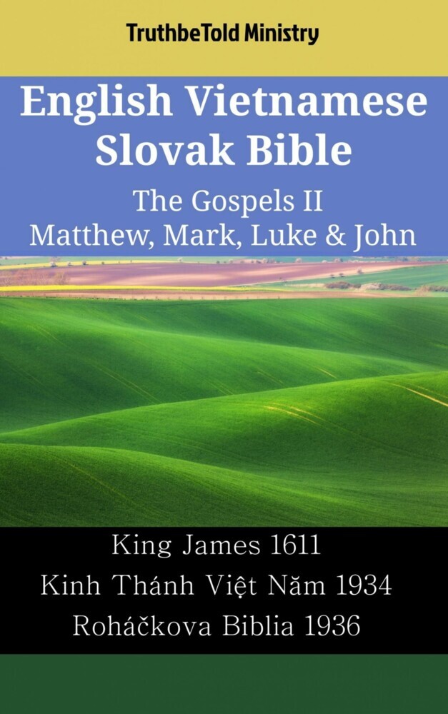 English Vietnamese Slovak Bible - The Gospels II - Matthew, Mark, Luke & John main product photo