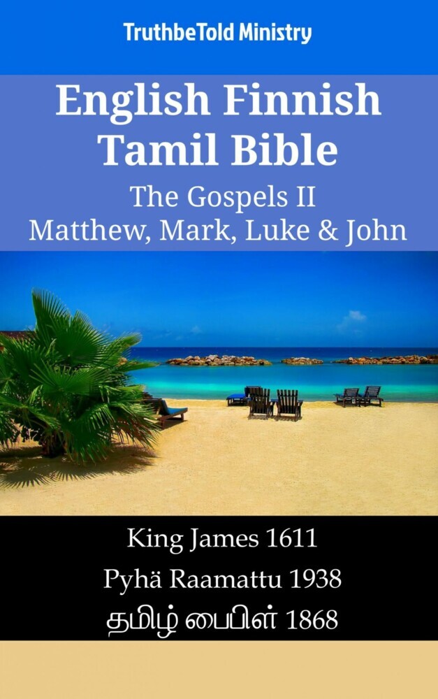 English Finnish Tamil Bible - The Gospels II - Matthew, Mark, Luke & John main product photo