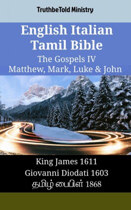 English Italian Tamil Bible - The Gospels IV - Matthew, Mark, Luke & John