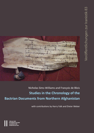 Studies in the Chronology of the Bactrian Documents from Northern Afghanistan main product photo