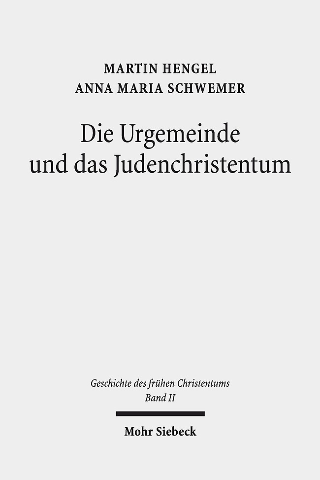 Die Urgemeinde und das Judenchristentum main product photo