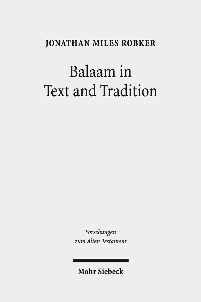 Balaam in Text and Tradition main product photo
