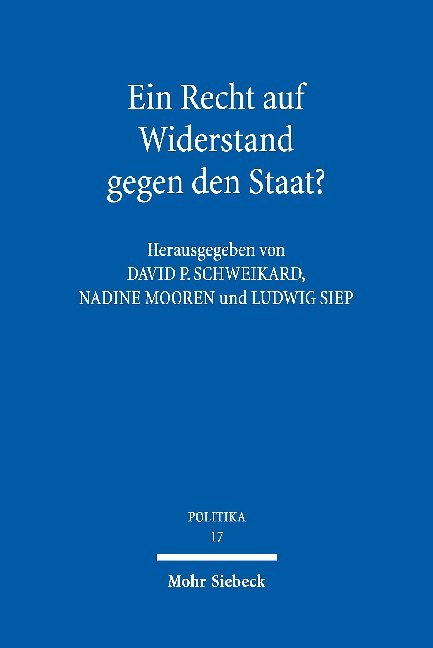 Ein Recht auf Widerstand gegen den Staat? main product photo