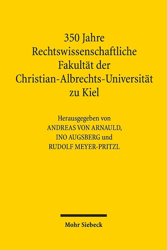 350 Jahre Rechtswissenschaftliche Fakultät der Christian-Albrechts-Universität zu Kiel main product photo