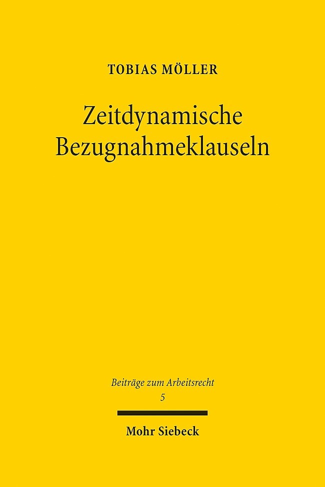 Zeitdynamische Bezugnahmeklauseln main product photo