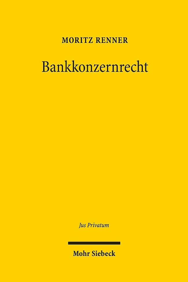 Bankkonzernrecht main product photo