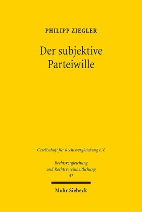 Der subjektive Parteiwille