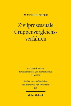 Zivilprozessuale Gruppenvergleichsverfahren