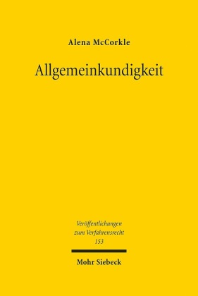 Allgemeinkundigkeit