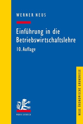 Einführung in die Betriebswirtschaftslehre