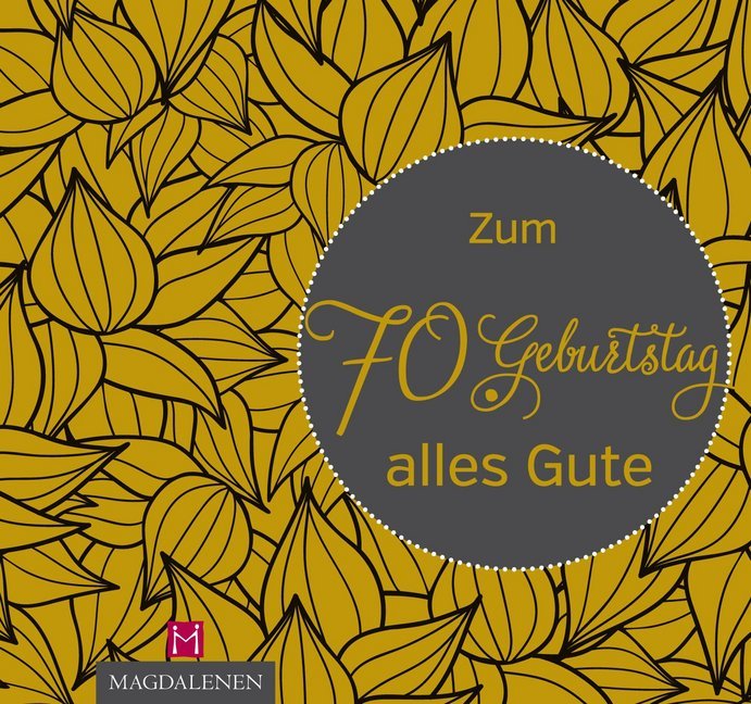 Zum 70. Geburtstag alles Gute main product photo