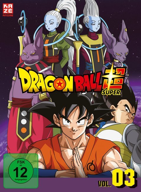Dragonball Super - 3. Arc: Universum 6 - Episoden 28-46 (3 DVDs), DVD-Video main product photo