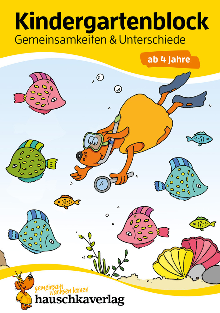Kindergartenblock ab 4 Jahre - Gemeinsamkeiten & Unterschiede main product photo