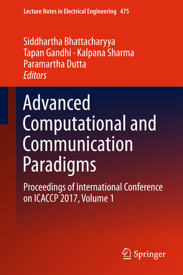 Advanced Computational and Communication Paradigms main product photo