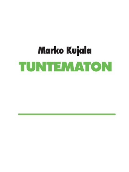 TUNTEMATON main product photo
