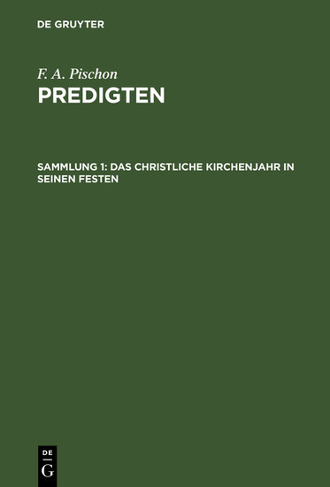 Das christliche Kirchenjahr in seinen Festen main product photo