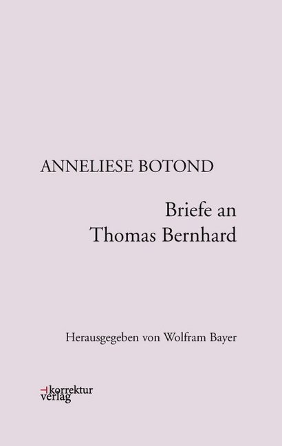Briefe an Thomas Bernhard main product photo