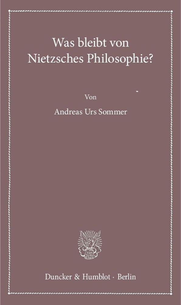 Was bleibt von Nietzsches Philosophie? main product photo