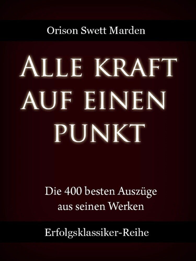 Alle Kraft auf einen Punkt main product photo
