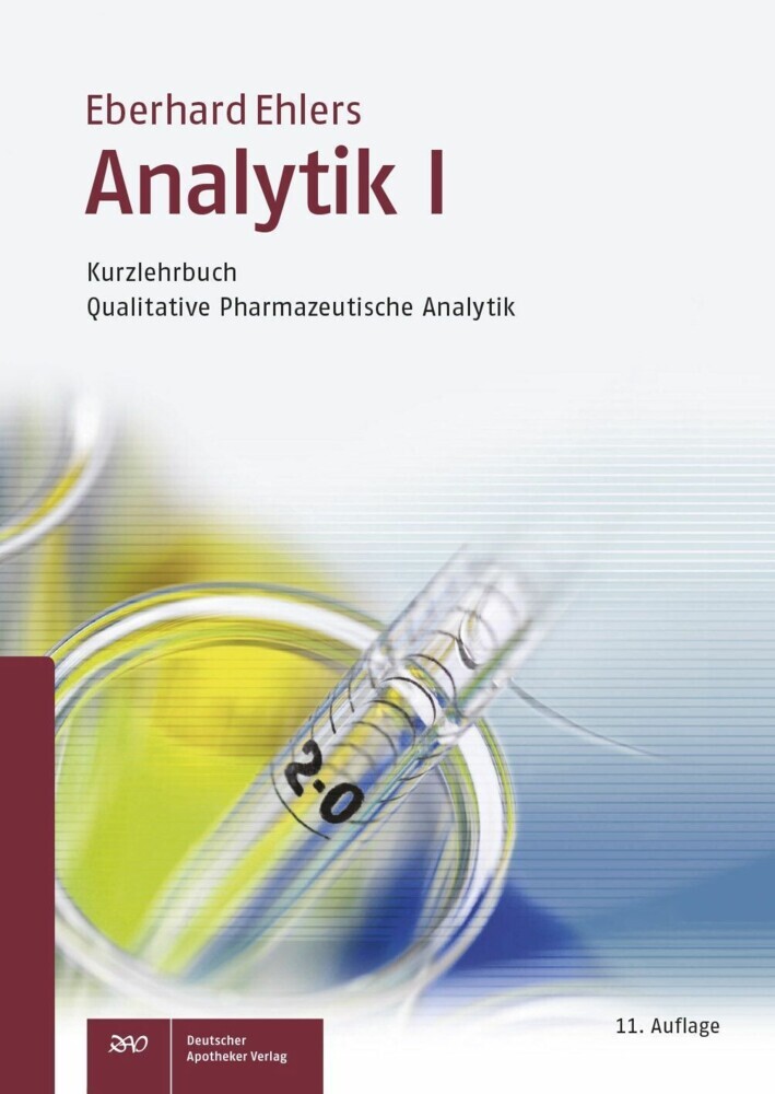 Analytik I - Kurzlehrbuch main product photo