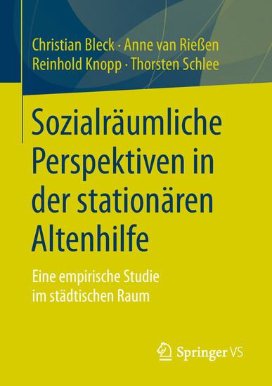 Sozialräumliche Perspektiven in der stationären Altenhilfe main product photo