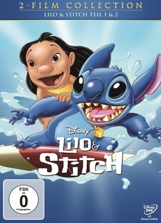 Lilo & Stitch 1+2, 2 DVDs main product photo