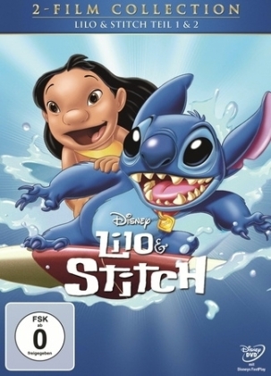 Lilo & Stitch 1+2, 2 DVDs