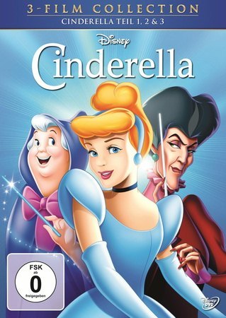 Cinderella 1-3, 3 DVDs, 3 DVD-Video main product photo