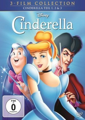 Cinderella 1-3, 3 DVDs, 3 DVD-Video