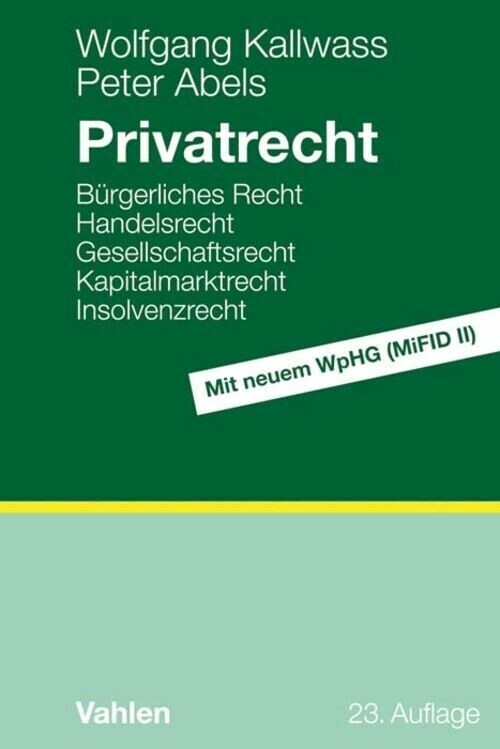 Privatrecht main product photo