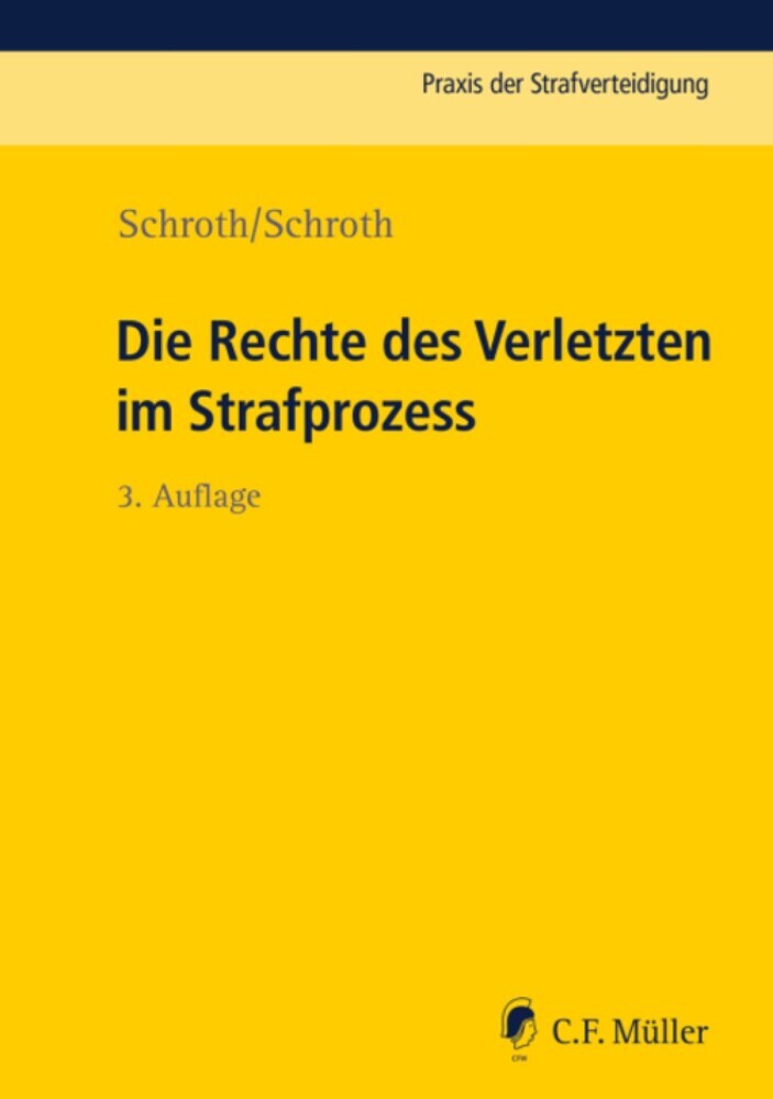 Die Rechte des Verletzten im Strafprozess main product photo