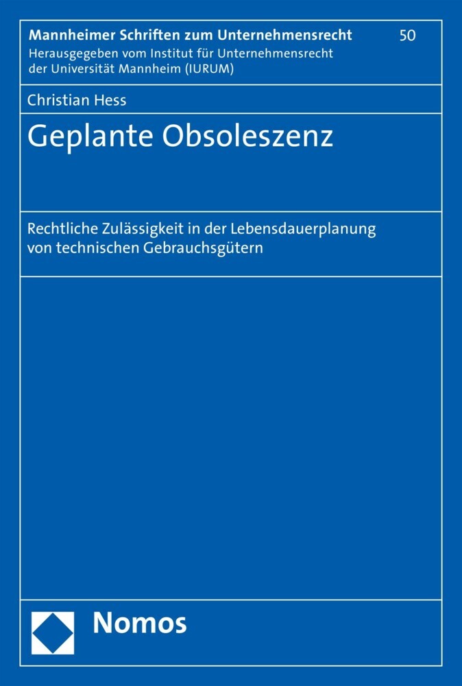 Geplante Obsoleszenz main product photo
