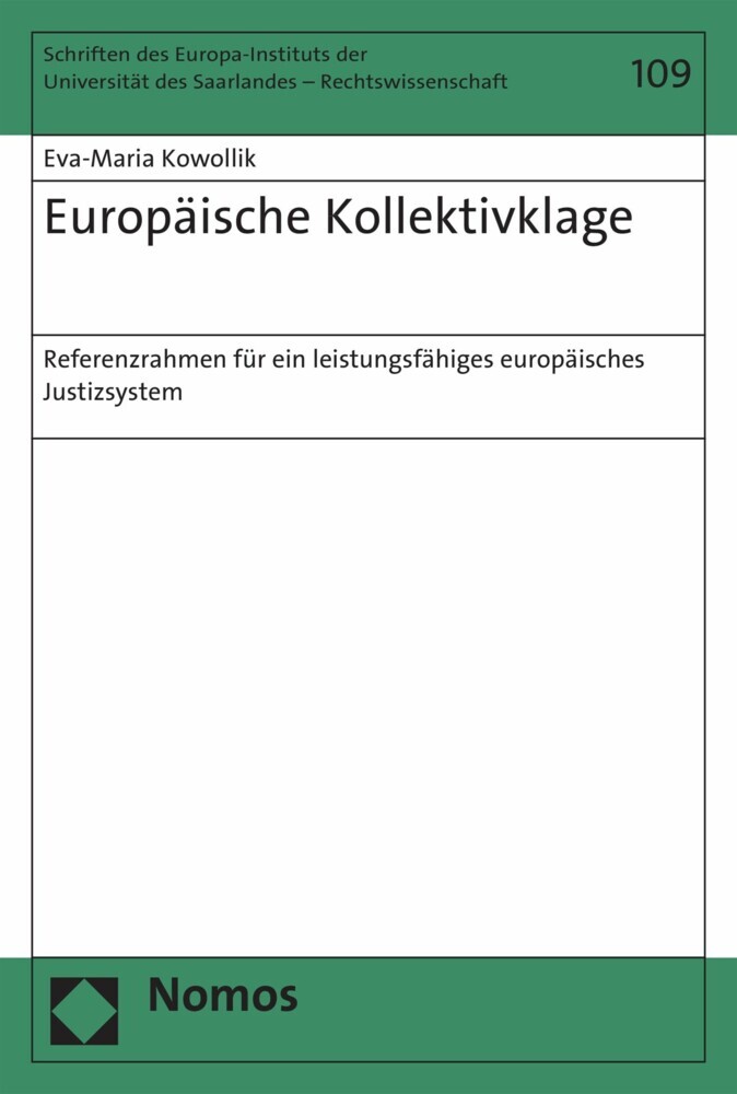 Europäische Kollektivklage main product photo