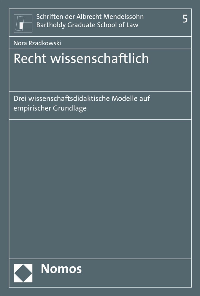 Recht wissenschaftlich main product photo