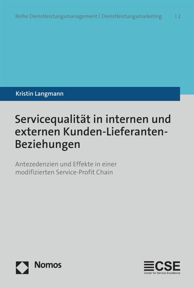 Servicequalität in internen und externen Kunden-Lieferanten-Beziehungen main product photo