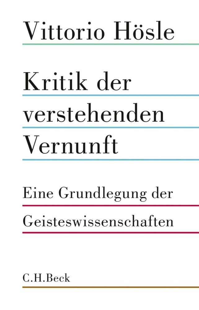 Kritik der verstehenden Vernunft main product photo
