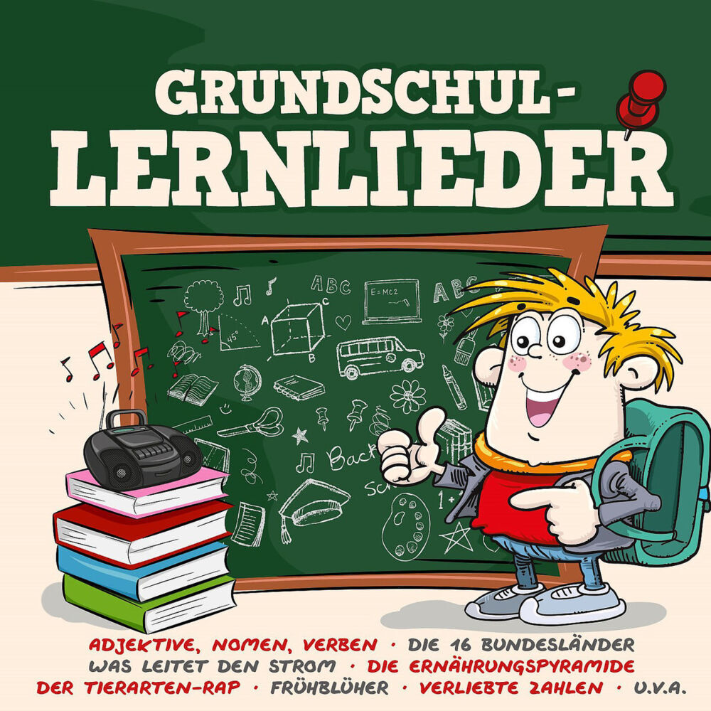 Grundschul-Lernlieder, 1 Audio-CD main product photo
