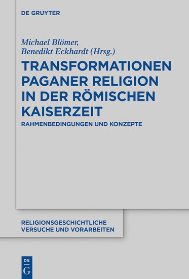 Transformationen paganer Religion in der römischen Kaiserzeit main product photo