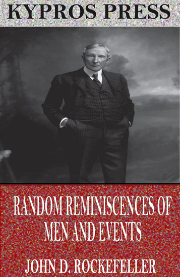 Random Reminiscences of Men and Events main product photo