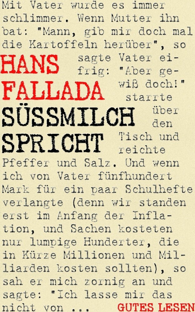 Süßmilch spricht main product photo