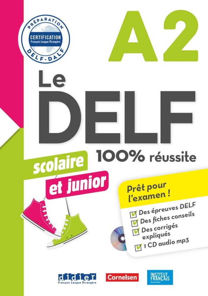 Le DELF scolaire - Prüfungsvorbereitung - Ausgabe 2018 - A2 main product photo