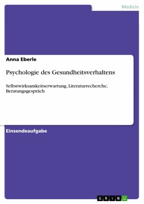 Psychologie des Gesundheitsverhaltens