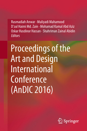 Proceedings of the Art and Design International Conference (AnDIC 2016) main product photo