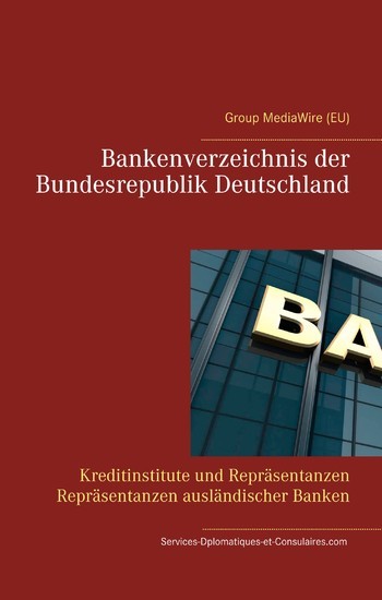 Bankenverzeichnis der Bundesrepublik Deutschland main product photo
