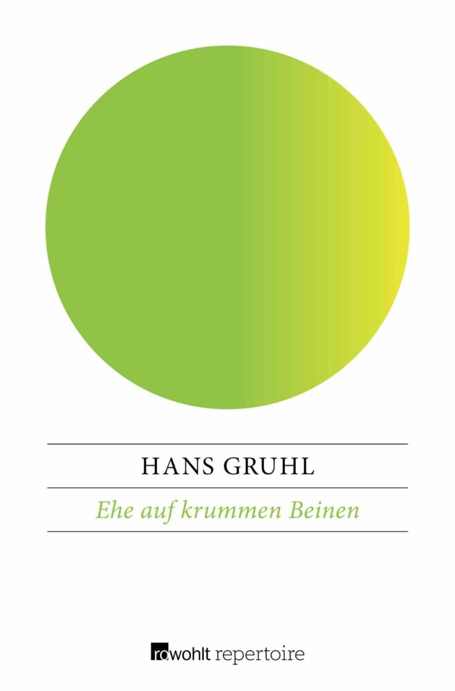 Ehe auf krummen Beinen main product photo