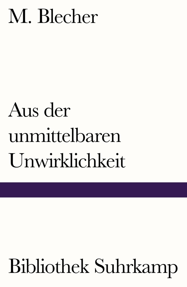 Aus der unmittelbaren Unwirklichkeit main product photo