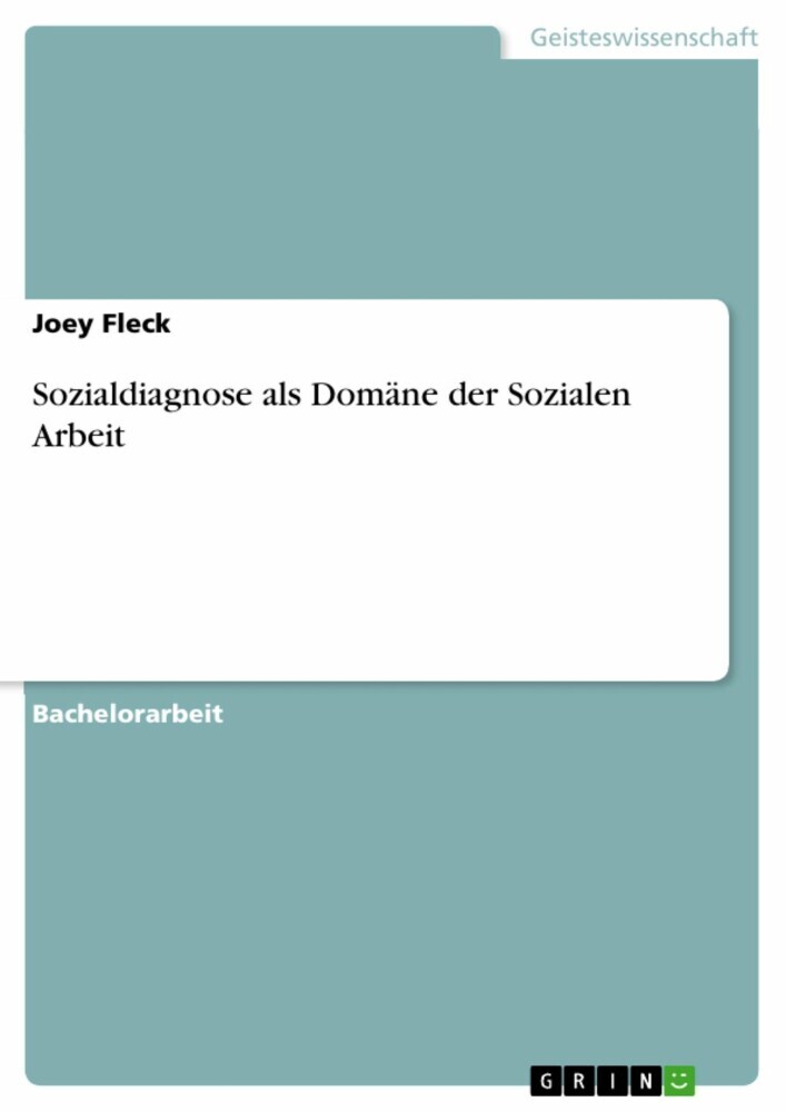 Sozialdiagnose als Domäne der Sozialen Arbeit main product photo