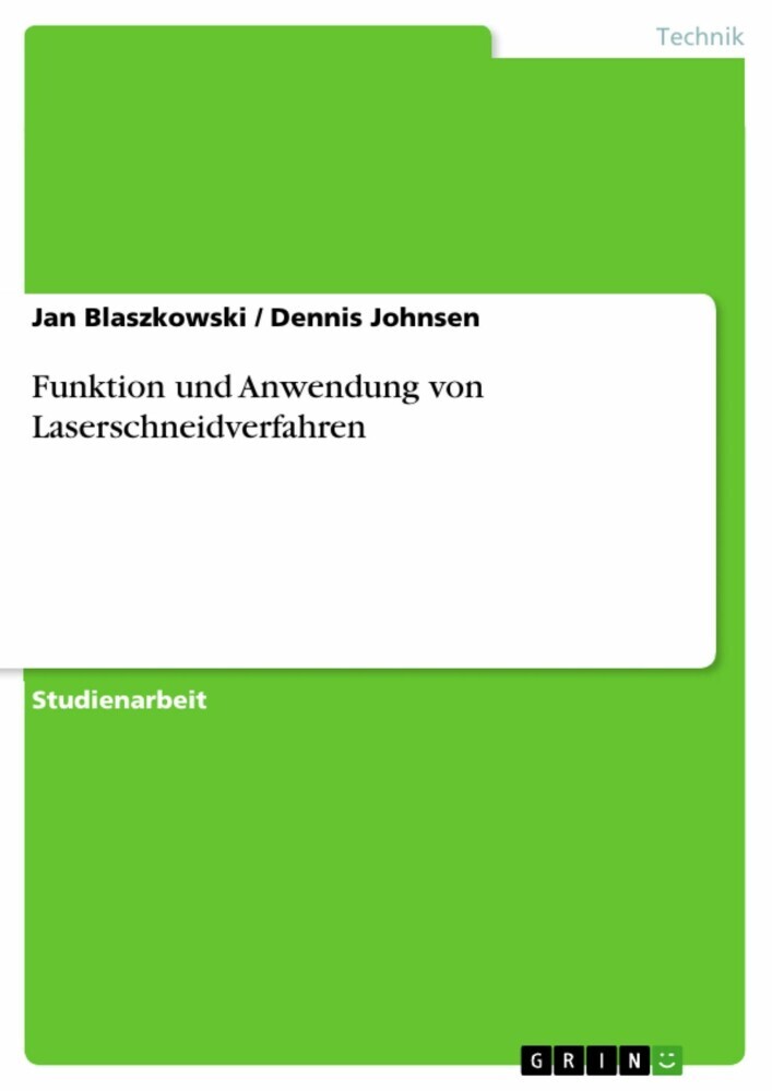 Funktion und Anwendung von Laserschneidverfahren main product photo