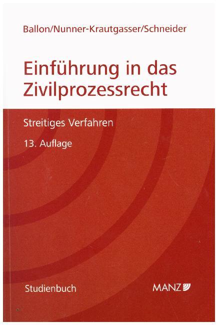 Einführung in das Zivilprozessrecht main product photo