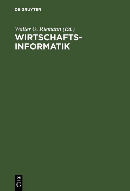 Wirtschaftsinformatik main product photo